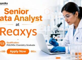 Reaxys Hiring Senior Data Analyst | MSc Chemistry Graduates Apply Now MSc Chemistry Jobs at Elsevier | Senior Data Analyst Role
