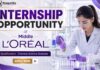 Chemistry Internship at L’Oréal | Apply Now