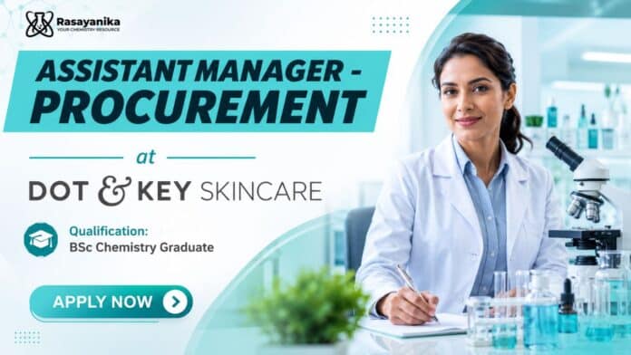 BSc Chemistry Job at Dot & Key Skincare | Apply Now BSc Chemistry Job at Dot & Key Skincare | Apply Now