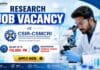 CSIR-CSMCRI Recruitment 2026 for BSc Chemistry Graduates | Research Jobs