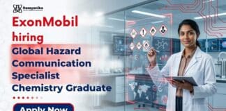 ExxonMobil Careers announces Specialist Jobs opportunity for chemistry and chemical engineering professionals in Bangalore.
