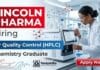 Lincoln Pharma Hiring for Quality Control Jobs | Apply Now