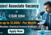CSIR IIIM Recruitment 2026 | Project Associate Jobs in Chemistry