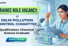 DPCC Recruitment 2026: Government Jobs for Chemistry Graduates | Trainee Role