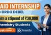 Paid Internship for Chemistry Students at DRDO-DEBEL | Earn stipend of ₹30,000 Internship for Chemistry Students at DRDO DEBEL Government Internship 2026
