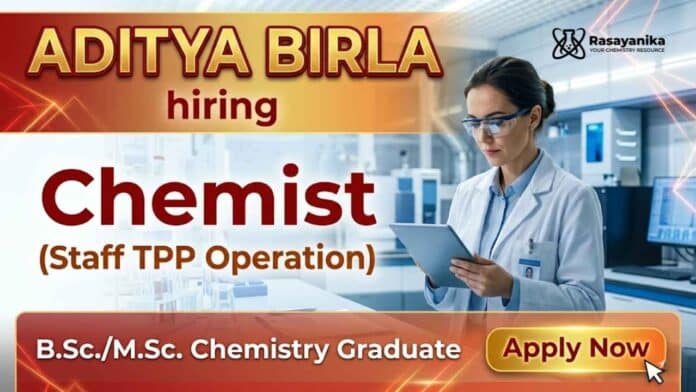 Chemistry Job Quality Control Job Assistant Officer industrial water treatment and laboratory operations Chemistry Job Quality Control Job Assistant Officer industrial water treatment and laboratory operations