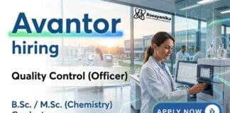 Quality Control Jobs at Avantor Careers | Chemistry Jobs Avantor Careers Hiring Quality Control Officers for Chemistry Jobs in Thane