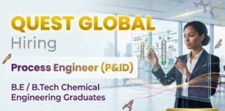 Chemical Engineering Jobs at Quest Global Careers for Oil and Gas Jobs in Bengaluru