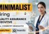 Quality Assurance Jobs at Minimalist | Apply for QA Executive Role | Chemistry Jobs Minimalist Careers announced Quality Assurance Jobs for Chemistry candidates in skincare manufacturing.