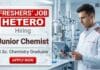 Chemistry Freshers Jobs at Hetero | Junior Chemist Jobs | Apply Now Chemistry Freshers Jobs at Hetero Careers for Junior Chemist Jobs