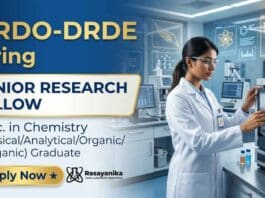 JRF Vacancy at DRDO Careers Government Vacancy for research fellowship candidates