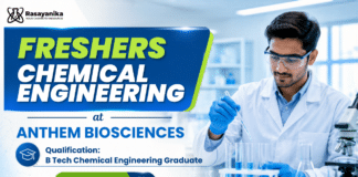 Anthem Hiring Freshers Chemical Engineering Job