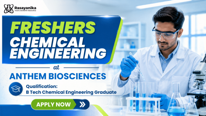 Anthem Hiring Freshers Chemical Engineering Job Anthem Hiring Freshers Chemical Engineering Job