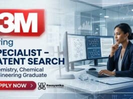 Chemistry Jobs at 3M Careers for Specialist Jobs in Bangalore