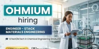 Chemical Engineering Jobs at Ohmium | Jobs in Bangalore | Apply Now Chemical Engineering Jobs at Ohmium Careers for Jobs in Bangalore