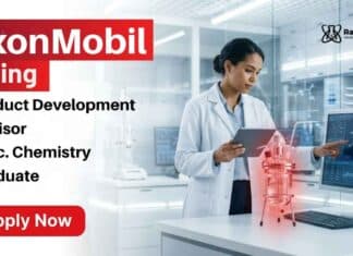 Chemistry Jobs at ExxonMobil Careers | Product Development Jobs ExxonMobil Careers hiring chemistry professionals for Product Development Jobs in Bangalore.