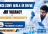 Exclusive Walk-in Drive: Research Fellowship Vacancy at Presidency University | MSc Chemistry Job 2026 Junior Research Fellowship Vacancy at Presidency University 2026