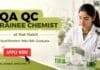 Chemistry Freshers Job at Nat Habit | QA/QC Trainee Role