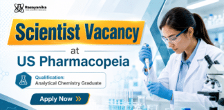 MSc Chemistry Jobs at USP | RSL Scientist Role