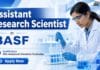 Research Scientist Jobs at BASF | MSc Analytical Chemistry