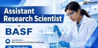 Research Scientist Jobs at BASF | MSc Analytical Chemistry