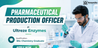 BSc Chemistry Jobs at Ultreze Enzymes | Pharmaceutical Production Officer