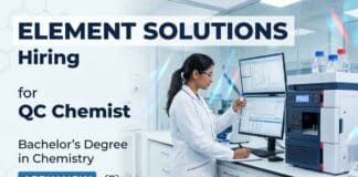 QC Chemist Jobs – Element Solutions Quality Control Jobs Opportunity 2026