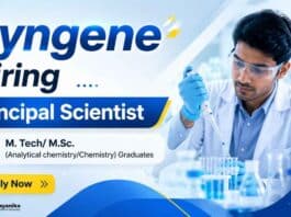 Principal Scientist Jobs Syngene Careers Analytical Chemistry Jobs Bangalore Recruitment