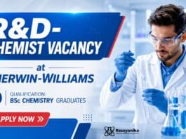 BSc Chemistry Job at Sherwin-Williams | R&D Chemist