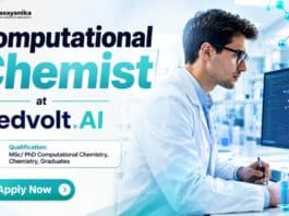 Chemistry Jobs at Medvolt AI | Computational Chemist