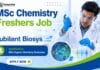 Freshers Walk-In Drive at Jubilant Biosys | MSc Chemistry Job MSc Chemistry Freshers Job at Jubilant Biosys | Apply Now