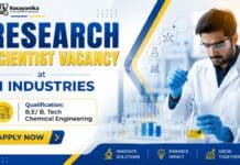 Research Scientist Jobs at PI Industries | Chemical Engineering Job