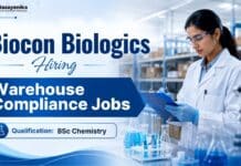 Biocon Careers: Warehouse Compliance Jobs in Bangalore