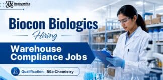 Biocon Careers: Warehouse Compliance Jobs in Bangalore