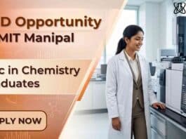 PhD Program at MIT Manipal for Semiconductor Research and Chemical Sciences PhD Students