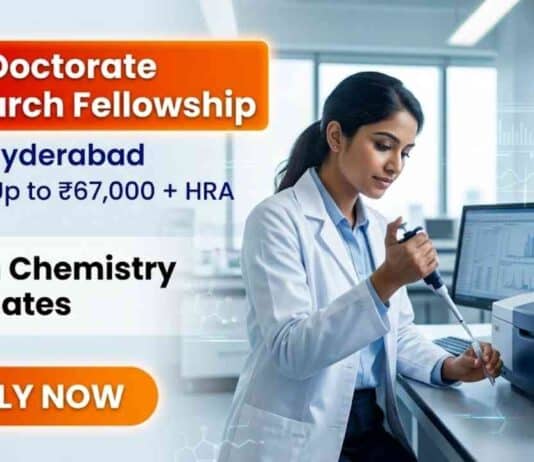 Post-Doctoral Research Fellow at IIT Hyderabad for Chemistry Research Jobs and Clean Energy Research