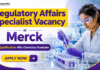 Regulatory Affairs Job at Merck | Chemistry Jobs in Mumbai Merck Hiring Regulatory Affairs Job | Chemistry Jobs in Mumbai