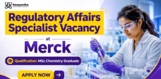 Merck Hiring Regulatory Affairs Job | Chemistry Jobs in Mumbai