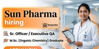 Quality Control Jobs at Sun Pharma Careers | Organic Chemistry Jobs Quality Control Jobs at Sun Pharma Careers for professionals seeking Organic Chemistry Jobs in the pharmaceutical industry