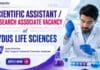 Research Associate Job at Zydus | MSc Chemistry Job in API R&D