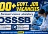 Govt Chemistry Job Alert: DSSSB Forensic Science Labs Recruitment 2026 Govt Chemistry Jobs DSSSB 2026 – Forensic Science Laboratory Vacancy