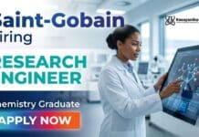 Research Job at Saint-Gobain | Chemical Engineering Jobs Research Job at Saint-Gobain Careers for professionals seeking Chemical Engineering Jobs in Chennai