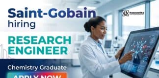 Research Job at Saint-Gobain Careers for professionals seeking Chemical Engineering Jobs in Chennai