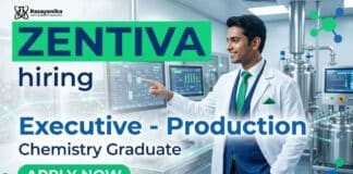 API Production Jobs at Zentiva Careers for professionals seeking Chemistry Jobs in pharmaceutical manufacturing