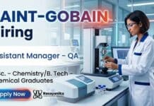 Quality Assurance Jobs at Saint-Gobain Careers for Chemistry Jobs