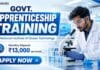 NIOT Apprenticeship Training 2026 for Chemistry Graduates | Walk-In Interview Government Apprenticeship Training at NIOT | Candidates Apply Now