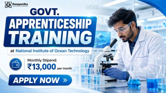 Government Apprenticeship Training at NIOT | Candidates Apply Now Government Apprenticeship Training at NIOT | Candidates Apply Now
