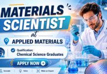 Applied Materials Hiring for Computational Materials and Chemistry Scientist | Chemical Science Careers Chemistry Scientist Jobs at Applied Materials | Chemistry Jobs