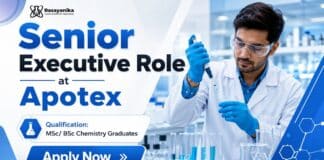 Chemistry Jobs at Apotex | Senior Executive Role