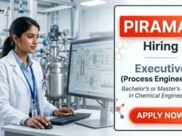 Chemical Engineering Jobs at Piramal Careers Executive Jobs in Process Engineering Digwal Telangana
